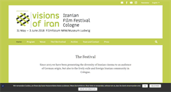Desktop Screenshot of iranian-filmfestival.com