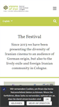 Mobile Screenshot of iranian-filmfestival.com