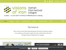 Tablet Screenshot of iranian-filmfestival.com